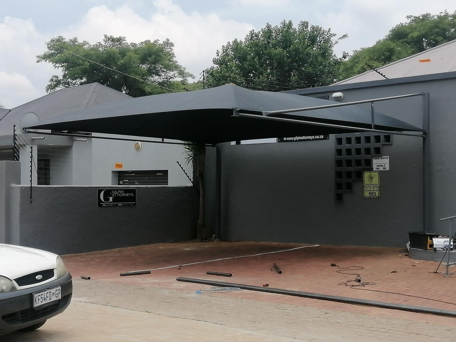 Commercial shade structure Gauteng